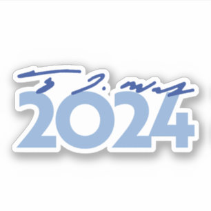 Tim Walz 2024 Unterschrift Aufkleber