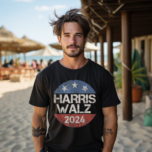 Tim Walz als Vizepräsident 2024 Wahl T-Shirt