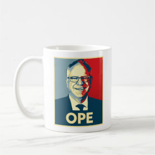 Tim Walz OPE Kaffeetasse