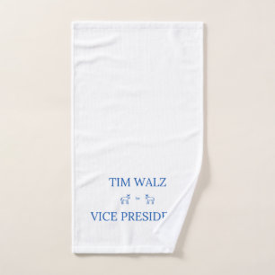 Tim Walz pour le vice-président Hand Towel