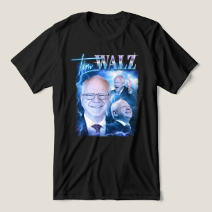 Tim Walz Retro 90er Tri-Blend Shirt