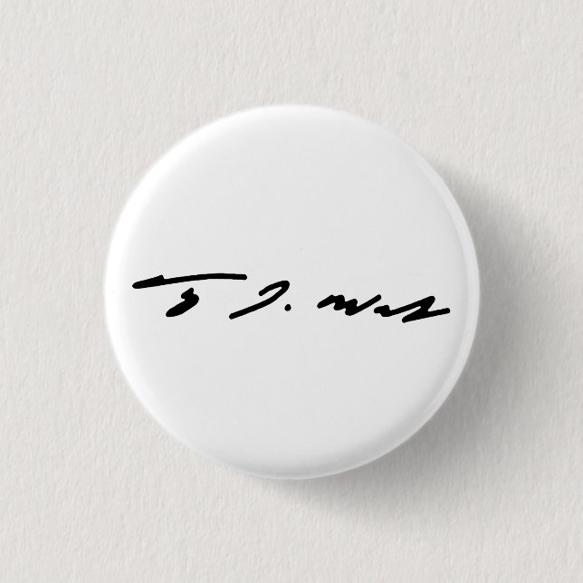 Tim Walz Signature Button (Vorderseite)