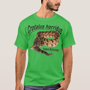 Timber Rattlesnake Crotalus horridus T-Shirt
