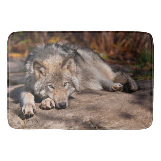 Timber Wolf Badematte