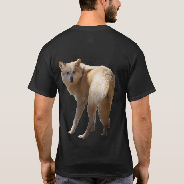 Timber Wolf dark shirt (Rückseite)