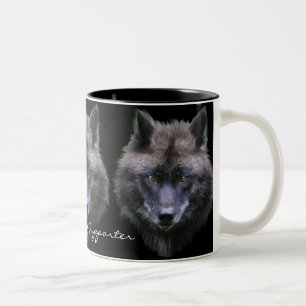 TIMBER WOLF SUPPORTER Wildlife Gift Tasse