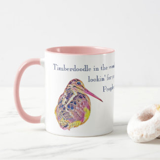 Timberdoodle (im Wald) Tasse