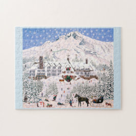 Timberline-Häuschen-Puzzlespiel