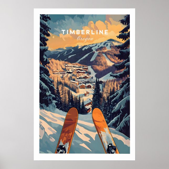 Timberline Ski Poster 1 (Vorne)