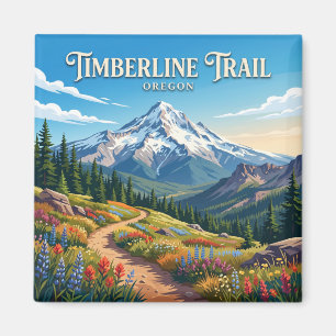 Timberline Trail Government Camp Magnet