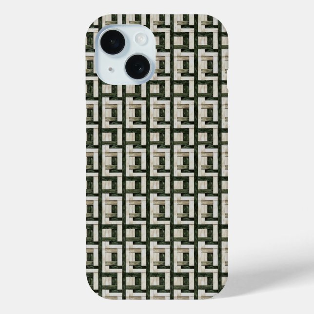 TimberWeave Forest Lattice iPhone Case  (Rückseite)