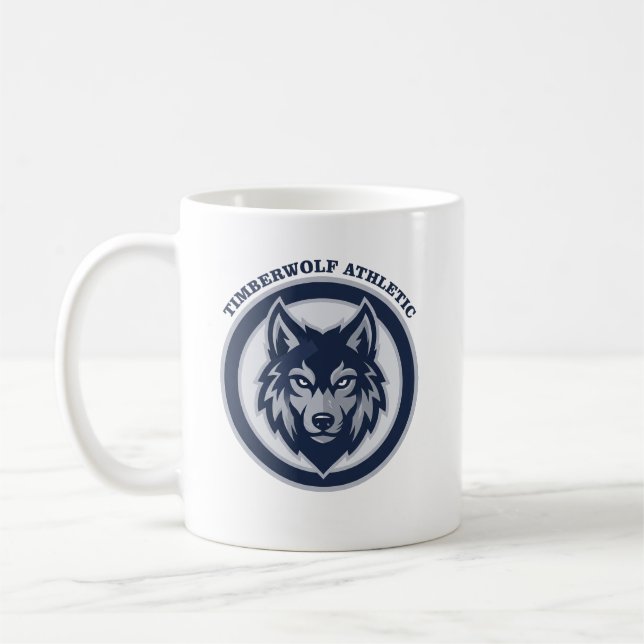 Timberwolf Athletic Crest Sportteam Kaffeetasse (Links)