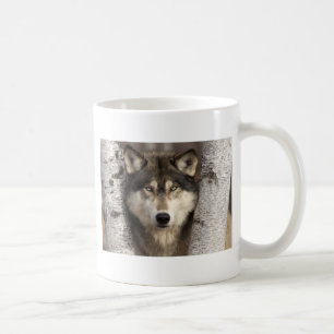 Timberwolf durch Jim Zuckerman Kaffeetasse