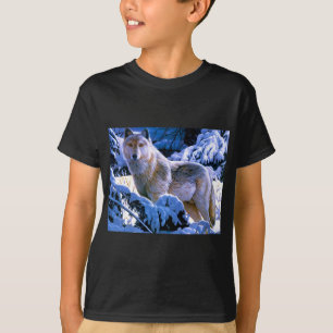 Timberwolf-Kunst-Geschenke T-Shirt