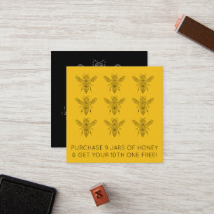 timbre de fidélité aux abeilles miel