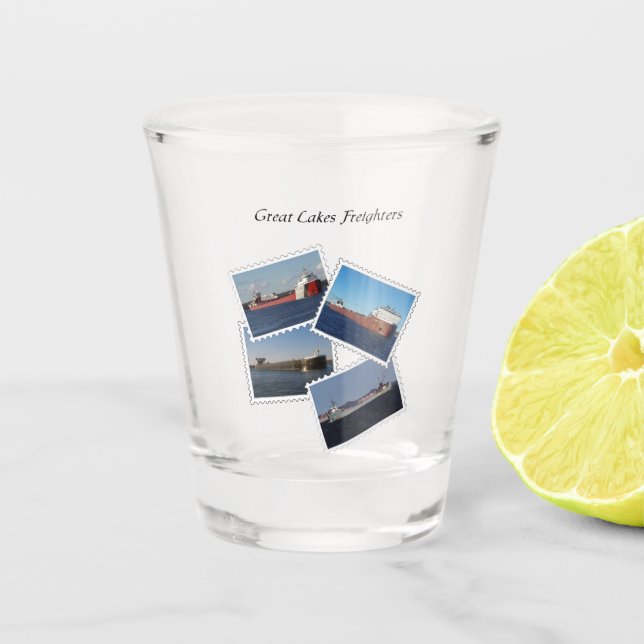 Timbre des Grands Lacs - Verre photographié (Devant)