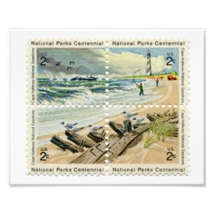 Timbre-poste des États-Unis Photo Impression