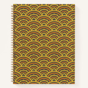 Time Arches Spiral Notizbuch