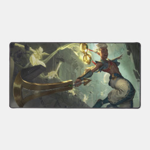 Time Bender Gaming Desk Mat   Time-Warp-Genie Schreibtischunterlage