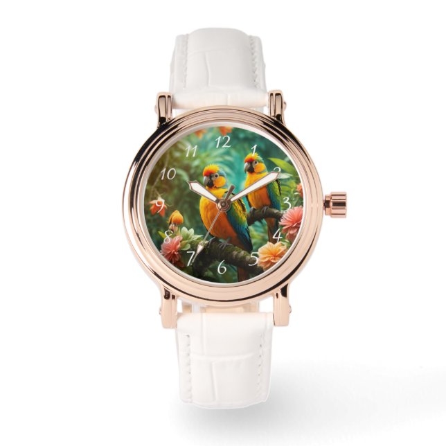 "Time Flies" eWatch Armbanduhr (Vorderseite)