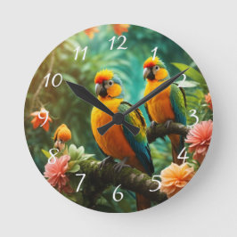 "Time Flies" Wall Clock Runde Wanduhr