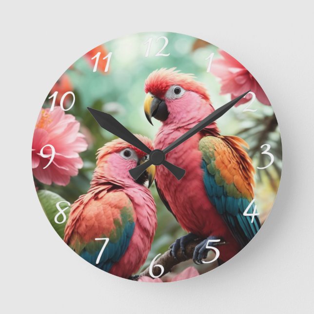 "Time Flies" Wall Clock Runde Wanduhr (Vorderseite)