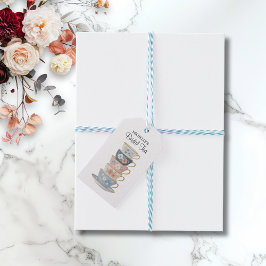 Time for Tea Bridal Shower Favor Tag Geschenkanhänger