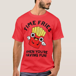 Time Friends, wenn Sie Hainv Spaß Funny Food Puff T-Shirt