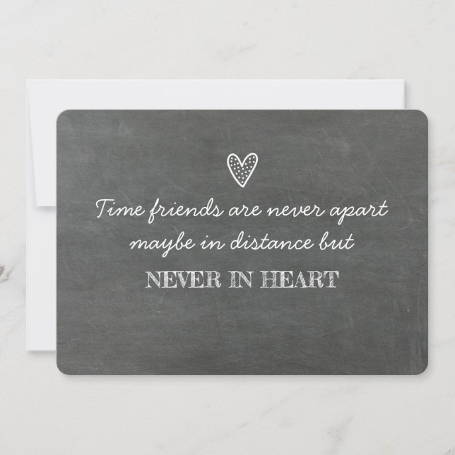 Time Friends - Werden Sie meine Bridesmaid sein? Einladung (Vorderseite)