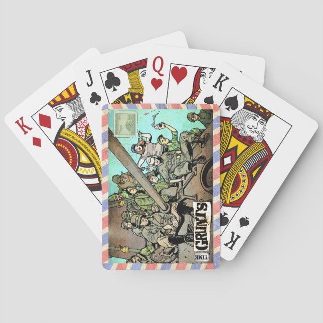 Time Grunts Fahrradkarten Spielkarten (Rückseite)