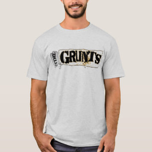 Time Grunts logo humoristique t-shirt basique