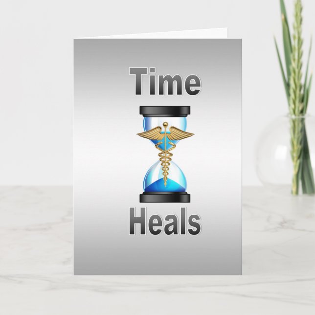 Time Heals Karte (Vorderseite)