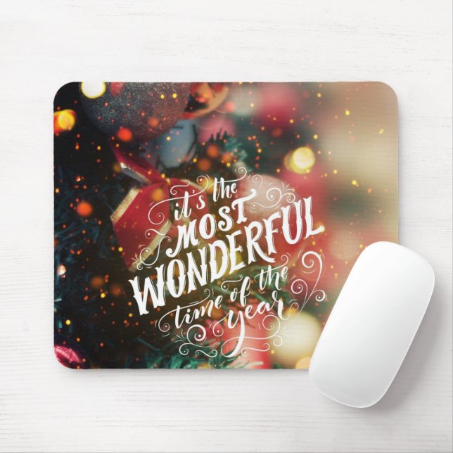 Time of the Year Mousepad (Mit Mouse)