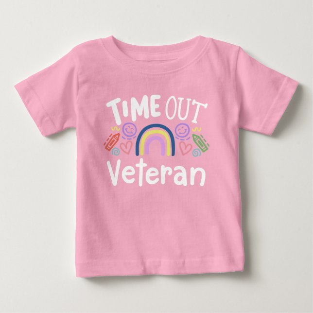 Time Out Veteran Baby T-shirt (Vorderseite)