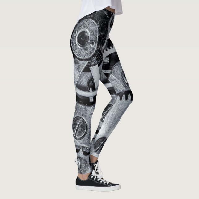 Time Piece Mechanik Leggings (Rechts)
