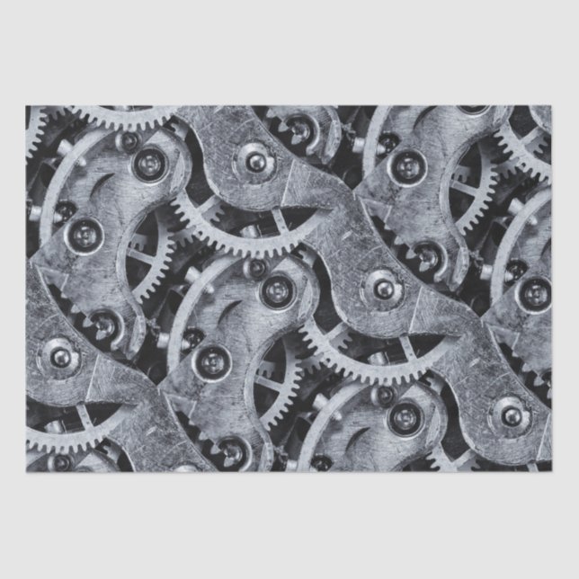 Time Piece Mechanik Seidenpapier (Vorderseite)