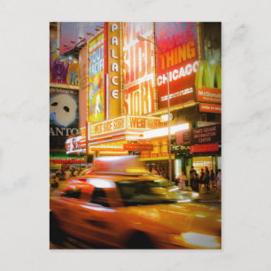 Time Square Postkarte
