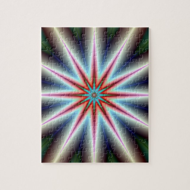 Time Star Puzzle (Vertical)