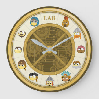 Time Tangled Wall Clock Große Wanduhr