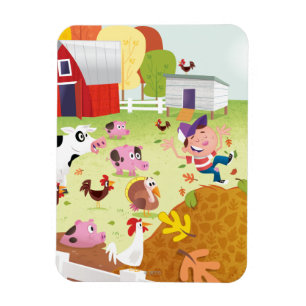 Time to Count - Farmyard Magnet
