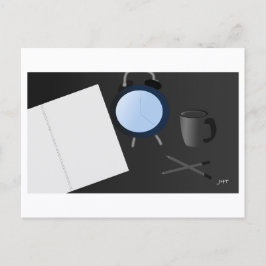 Time to Draw :  Postcard Print by J.H. Thornton  Postkarte