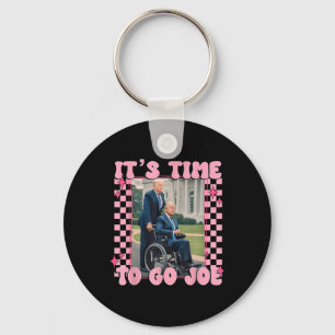 Time To Go Joe Funny Trump 2024 Schlüsselanhänger