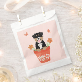 Time To Pawty Australian Shepherd Dog Geschenktütchen