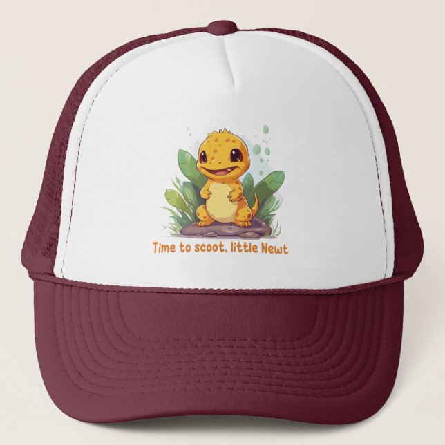 Time to scoot, little Newt Truckerkappe (Vorderseite)