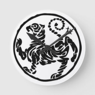 Time to Train Runde Wanduhr