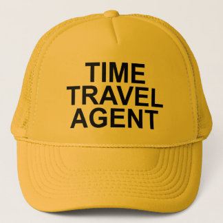 "Time Travel Agent" Hat Truckerkappe