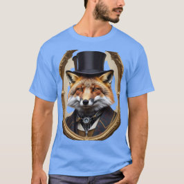 👑 Time-Travelling Fox Majesty T-Shirt