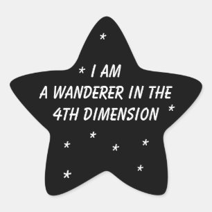 Time Wanderer Stern-Aufkleber