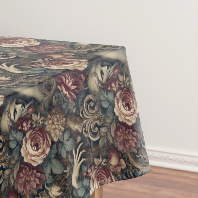 Timelapse - gotisches Mittelmuster Tischdecke (Beispiel)