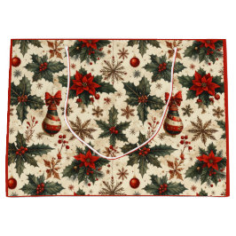 Timeless Christmas Große Geschenktüte